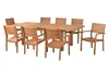 Merxx Gartenmöbel Set Batavia 9tlg., 8 Stapelsessel, Produktbild-Vorschau 8