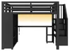 Letto a castello 160x200 cm con armadio, letto per Anteprima dell’immagine prodotto 11