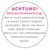 FRITZ COX Heilige Lourdes Kerze - 44 Stunden Brenndauer - Produktbild-Vorschau 4