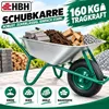 HBH® Schubkarre 85l leicht & handlich ideale Produktbild-Vorschau 1