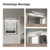 EMKE LED Lampe à miroir Lampe à miroir IP44 pour salle de Voir les images du produit 7