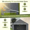 Casetta porta attrezzi 296x190x200 cm con porta Productafbeelding-voorbeeld 4