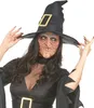 Halloween demi-masque de sorcière avec des plis couleur Voir les images du produit 1