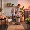 YARDIN, 2 sztuki, rolki do doniczek z kompozytu Podgląd zdjęcia produktu 9