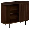 Rechteckiges Nischen-Sideboard, 75 x 100 cm, 2 Türen, braun Produktbild-Vorschau 1