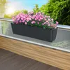 Bac à fleurs RATOLLA pour balcon Garde-corps Rotin - 1 Voir les images du produit 4