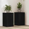 vidaXL Porta piante, 2 pezzi, nero, aspetto legno di Anteprima dell’immagine prodotto 2