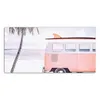 DEQORI Hybrid Leinwand Bild 100x50 cm 'Retro Strandfahrt' Produktbild-Vorschau 2