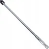 A long, silver ratchet wrench with a black grip is shown against a white background. Anteprima dell’immagine prodotto
