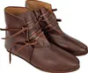Mittelalter Schuhe Typ London genagelte Doppelsohle Braun Produktbild-Vorschau 5
