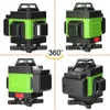 4D laserová vodováha s 16 čarami - samonivelační, USB Náhled obrázku produktu 3