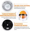 Entsafter Entsafter, Entsafter Gemüse und Obst, 600W Produktbild-Vorschau 3
