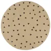 vidaXL Teppich Handgefertigt Jute mit Dreiecksmuster 90 cm Produktbild-Vorschau 5