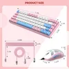 RGB Gaming Keyboard and Mouse Set plus Coiled USB-C Cable, Produktbild-Vorschau 9