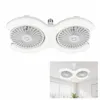 LED Deckenlampe mit Ventilator E27, 60W, 3 Farben dimmbar, Produktbild-Vorschau 1