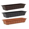 Bac de balcon 100cm Pot de fleurs Arbustes Plantes vertes Voir les images du produit 4