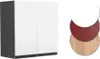 Hängeschrank Vicco R-Line Weiß 60 cm J-Shape, Model 39739 Produktbild-Vorschau 6