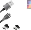K-S-Trade Hochwertiges Magnet-Lade-kabel Sync-Kabel Produktbild-Vorschau 1