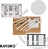 RAYBRO Betätigungsplatte MOCHA 45 Champagne Gold für Produktbild-Vorschau 6