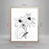 Gerahmtes Poster - Rahmen in heller Eiche - Verwelkt Blumen Produktbild-Vorschau 5
