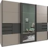 Schwebetürenschrank Kleiderschrank 270 cm 3-türig Produktbild-Vorschau 1
