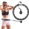 HHW06 Hula Hop Schwarz mit Nieten und Gewicht + HMS-Zähler Produktbild-Vorschau 2