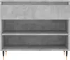 Schuhregal Betongrau 70x36x60 cm Holzwerkstoff Produktbild-Vorschau 6