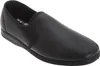 A single black slipper shown from a side-diagonal angle against a white background. Produktbild-Vorschau