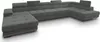 Masseno Ecksofa TORIVA R-S mit Schlaffunktion U-Form, Sofa Produktbild-Vorschau 2