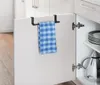 WENKO Tür-Handtuchstange Teleskop 60 cm, Schwarz, Edelstahl Produktbild-Vorschau 3
