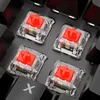 Sharkoon SKILLER SGK20 Red, Kabel, USB, Mechanický spínač, Náhled obrázku produktu 6