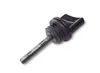 A black oil dipstick with measurement markings, isolated on a white background. Produktbild-Vorschau