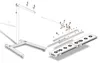 Supporto regolabile in altezza Phipower per lampada per Anteprima dell’immagine prodotto 15