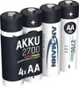 Ansmann 5030842 1x4 Ansmann Akku 2700 Mignon AA 2500 mAh Productafbeelding-voorbeeld 8