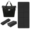 ProximaX Reise-Yoga-Set 4-teilig, Schwarz, mit faltbarer Produktbild-Vorschau 1