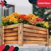 KOTARBAU® Blumenkasten 60x33x25cm Pflanzkasten mit Vlies Produktbild-Vorschau 4