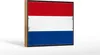 Holzschild Flagge Niederlande 18x12 cm Retro Netherlands Produktbild-Vorschau 2