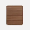 A wooden chest of drawers with four drawers. Anteprima dell’immagine prodotto