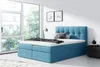 Bett Ehebett Boxspringbett Doppelbett Modern Blau Produktbild-Vorschau 6