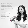 A woman is holding a hairdryer and smiling. Náhled obrázku produktu