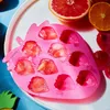 HOMLA ICE SUMMER Eiswürfelbehälter Erdbeere rosa 19x14 cm Produktbild-Vorschau 6