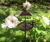 Vogeltränke Schirm Gartenstecker Vogelbad mit Dach Produktbild-Vorschau 3