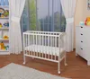 WALDIN Baby Beistellbett mit Matratze und Nestchen, Holz Produktbild-Vorschau 3