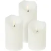 LED Kerzen, 3er-Set, batteriebetrieben, weiß Produktbild-Vorschau 1