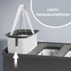 Koszyk na pranie o pojemności 190 litrów, z 3 przegródkami, Podgląd zdjęcia produktu 6