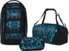 Satch, Schulrucksack-Set PACK Caleido Blue 3-teilig, ab 5. Produktbild-Vorschau 1