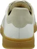 The back view of a white Gant sneaker with a gum sole. Produktbild-Vorschau