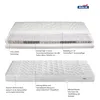 MALIE POLAR - H3 100x200 Tonnentaschenfederkern Matratze Produktbild-Vorschau 4