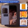 COSTWAY Infraroodsauna, sauna-tent, thuissauna met Productafbeelding-voorbeeld 4