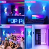 2x Moderne Led Wandleuchte Schwarz Innenwandleuchten Mit Produktbild-Vorschau 4